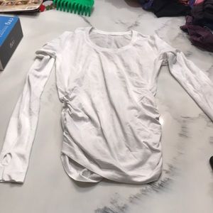 Lululemon long sleeve white shirt